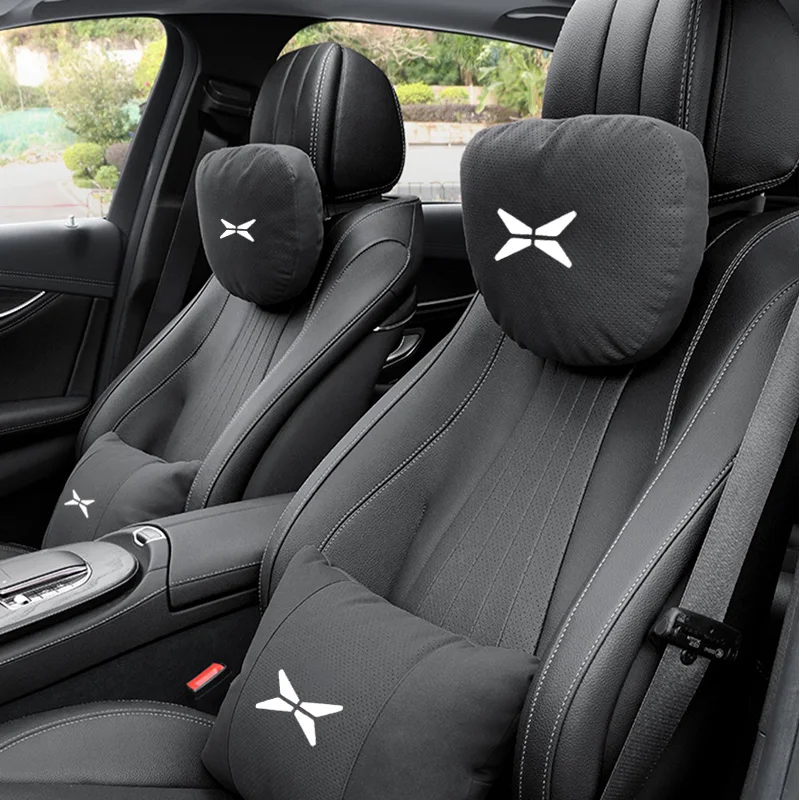 

For Xiaopeng Xpeng G6 G7 G9 X9 P7 P7i P5 MONA M03 G3 2025 Logo Accessories Car Neck Headrest Pillow Seat Lumbar Spine Protect