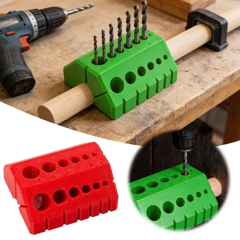 Portable Drill Guide Precision Angle Jig 45-90 Degree Adjustable With Scale For Electric Drill Woodworking Construction Tools