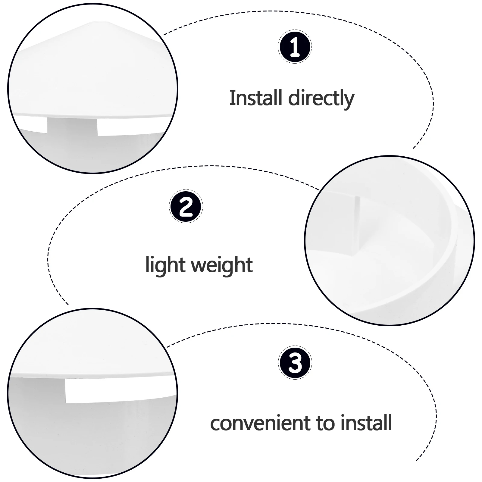 

Plastic Chimney Cover Rainproof Cap Long Term Use Durable Lightweight Installation Anti Aging Mushroom Shaped Ventilation Covers