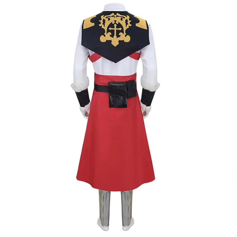 تريفور بلمونت تأثيري الخيال عباءة الملابس 2017 الكرتون القلعة S1 زي تمويه الكبار الرجال فانتازيا ملابس الحفلات mj:3