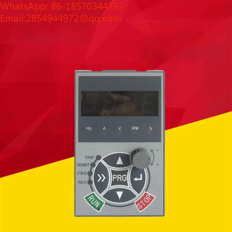 Inverter Panel AD200/AD300 Operation Control Panel, Speed Control Display Keyboard