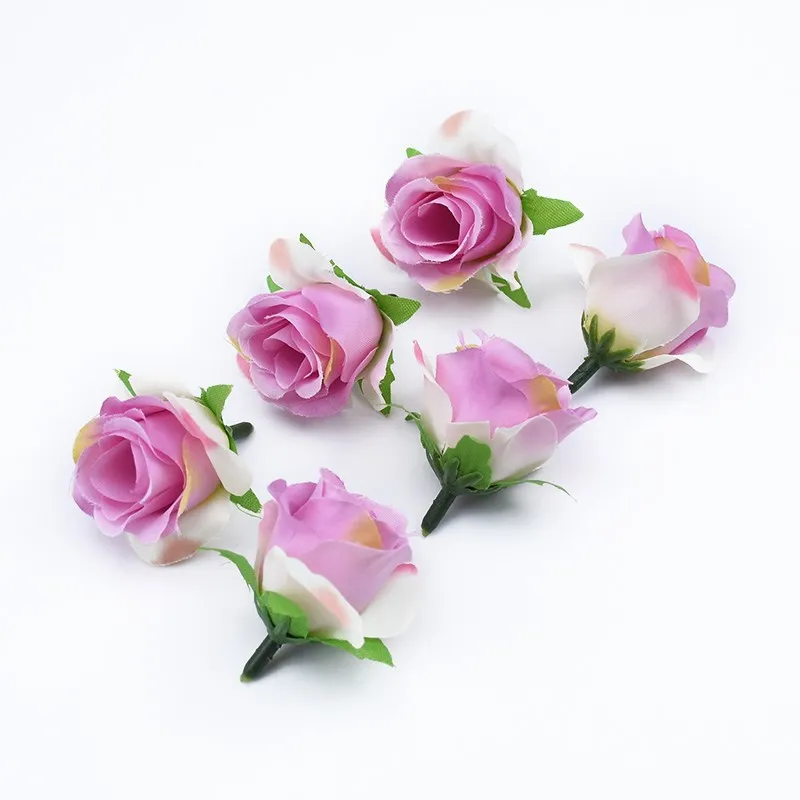 20 stücke Künstliche Pflanzen Dekorative Blumen Brosche Braut Handgelenk Diy Weihnachten Dekorationen für Haus Billig Künstliche Blumen – Detail 21