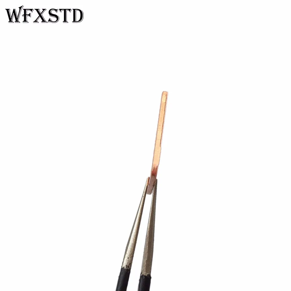 10pcs New 15*15*0.1mm Rounded Notebook Graphics Copper CPU Thermal Pad Cooling Red Copper