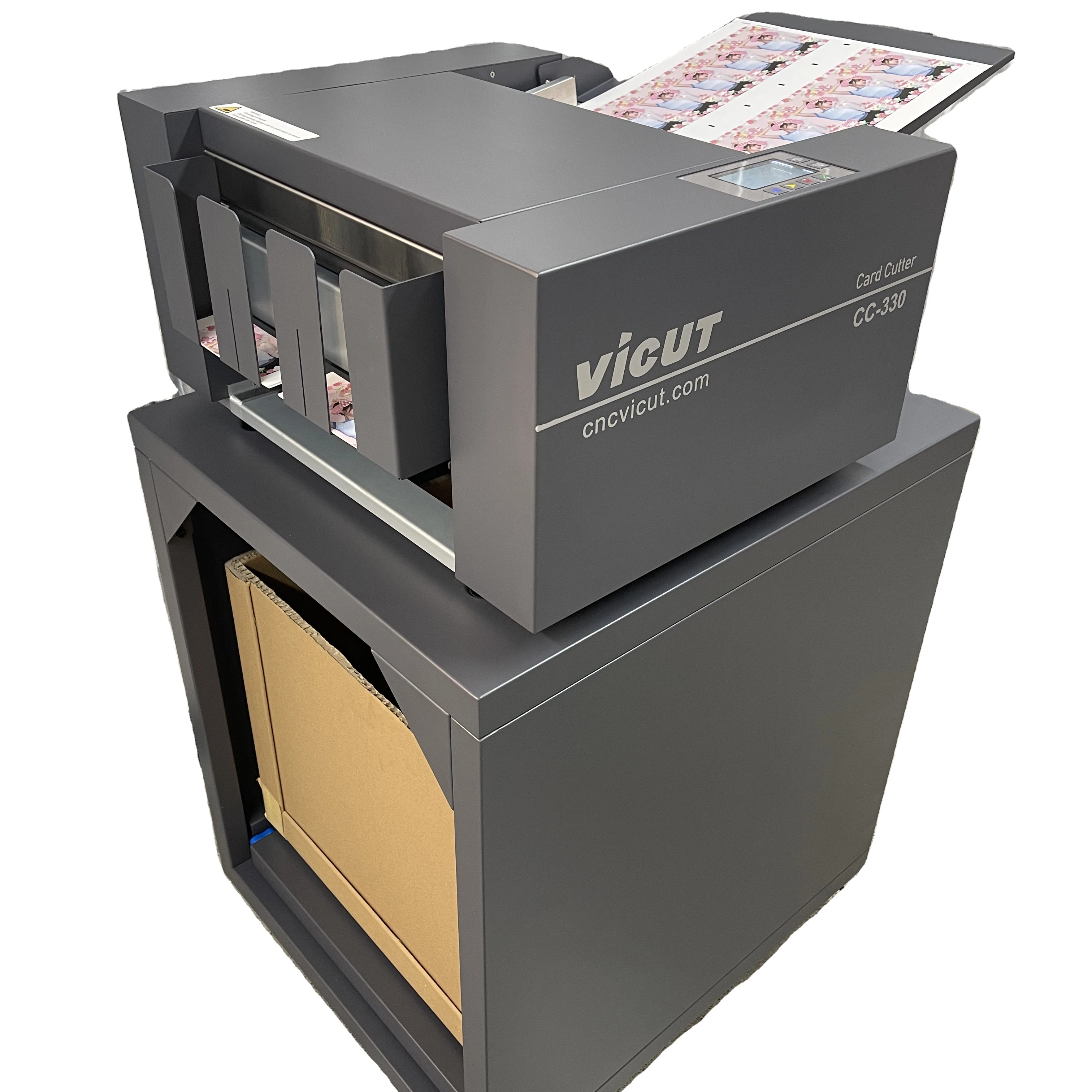 A4 A3+ Digital Id Playing Card Cutter Automatic Card Ticket Cutter Smart Business Card Machine
