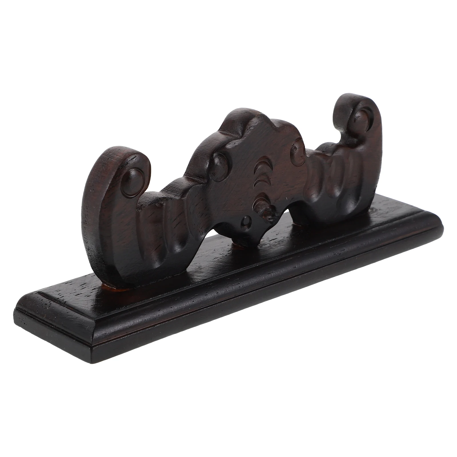 

Bamboo Flute Display Stand Holder Decorative Sword Bracket Small Accessories Wood Desktop