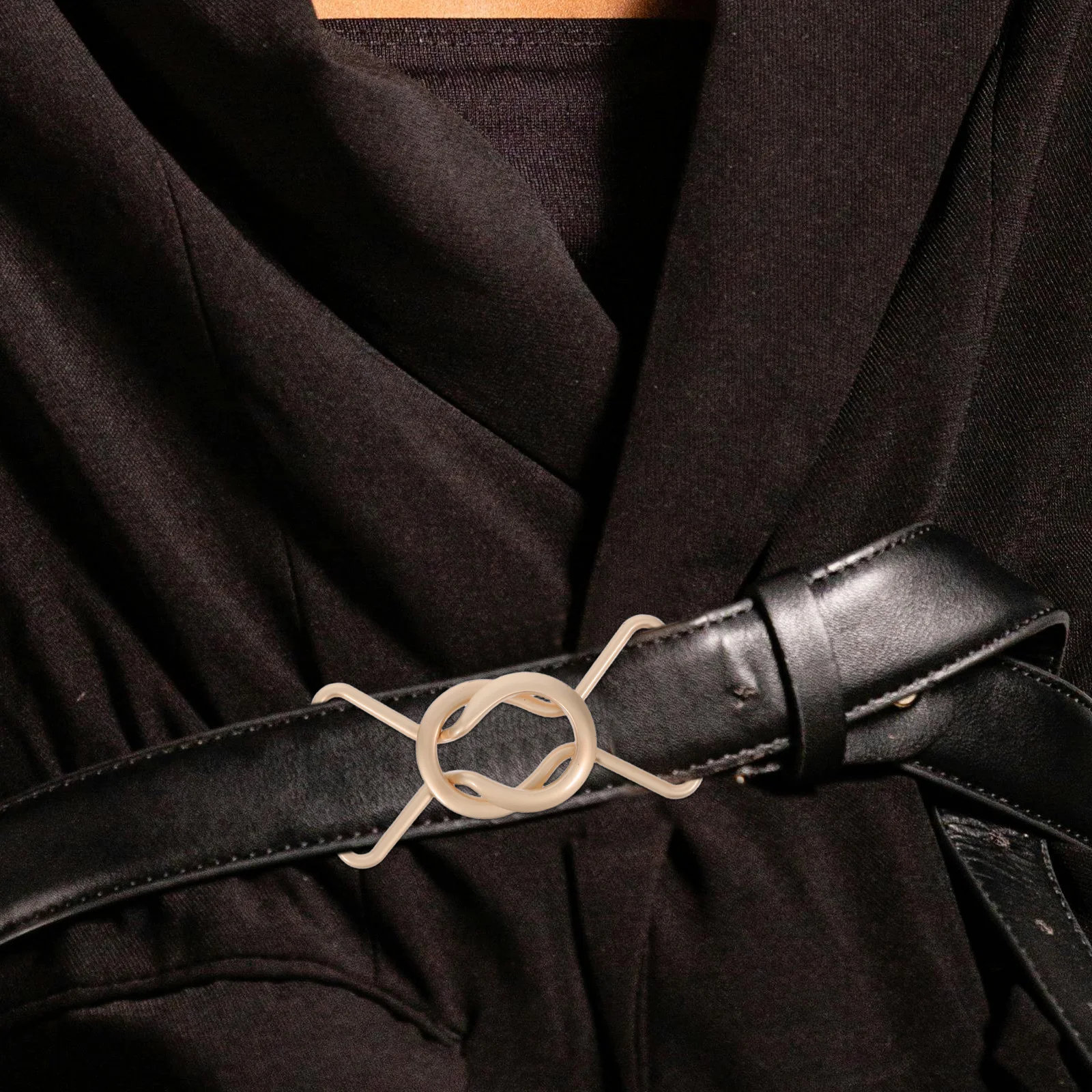 4 أزواج 8-شكل مشبك معدني دائم سبيكة الخصر مشبك 3 سنتيمتر حزام المشابك للنساء الأمومة وزرة فستان ارتداء اليومي ديكور #3