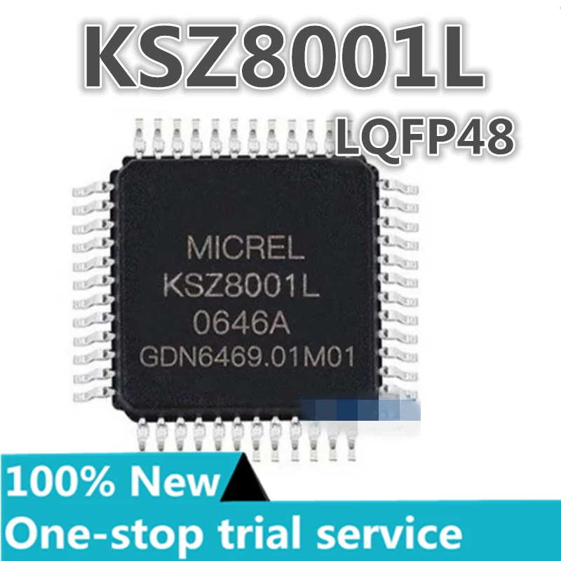 

2-50PCS %NEW STOCK KSZ8001L KSZ8001LI package LQFP48 MICROCHIP new original authentic Ethernet chip transceiver chip