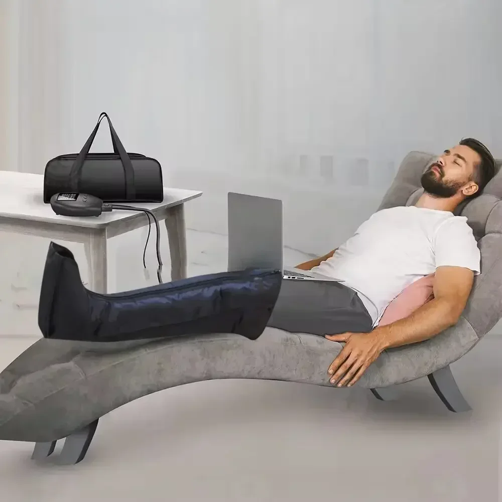 Leg Massager boot with Heat and Compression, Leg Massager for Circulation and Pain Relief heated leg massagers sleeves HOT SALES
