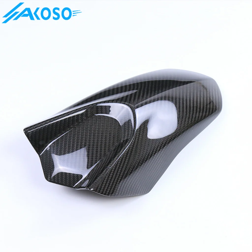 Motorcycle Full 3K Dry Carbon Fiber Fairing Front Tire Fender Hugger Mudguard For Yamaha NVX155 AEROX155 2016-2024 2021