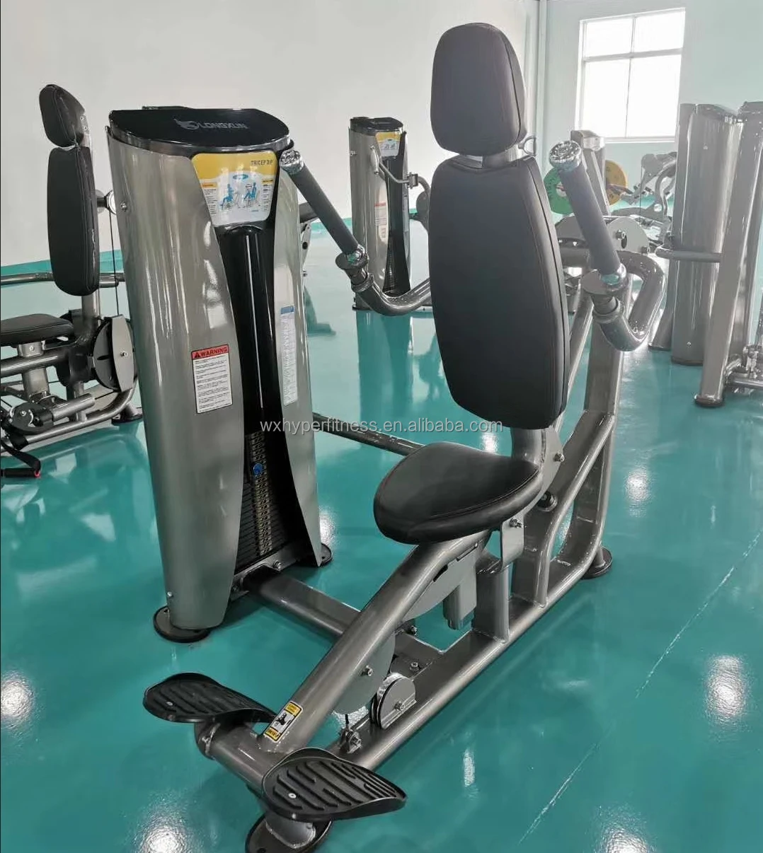 

Commercial Factory Sales Slectorzied Seated Dip Gym Fitness Equipment Strength Machine for Exercise Used for Wholesales
