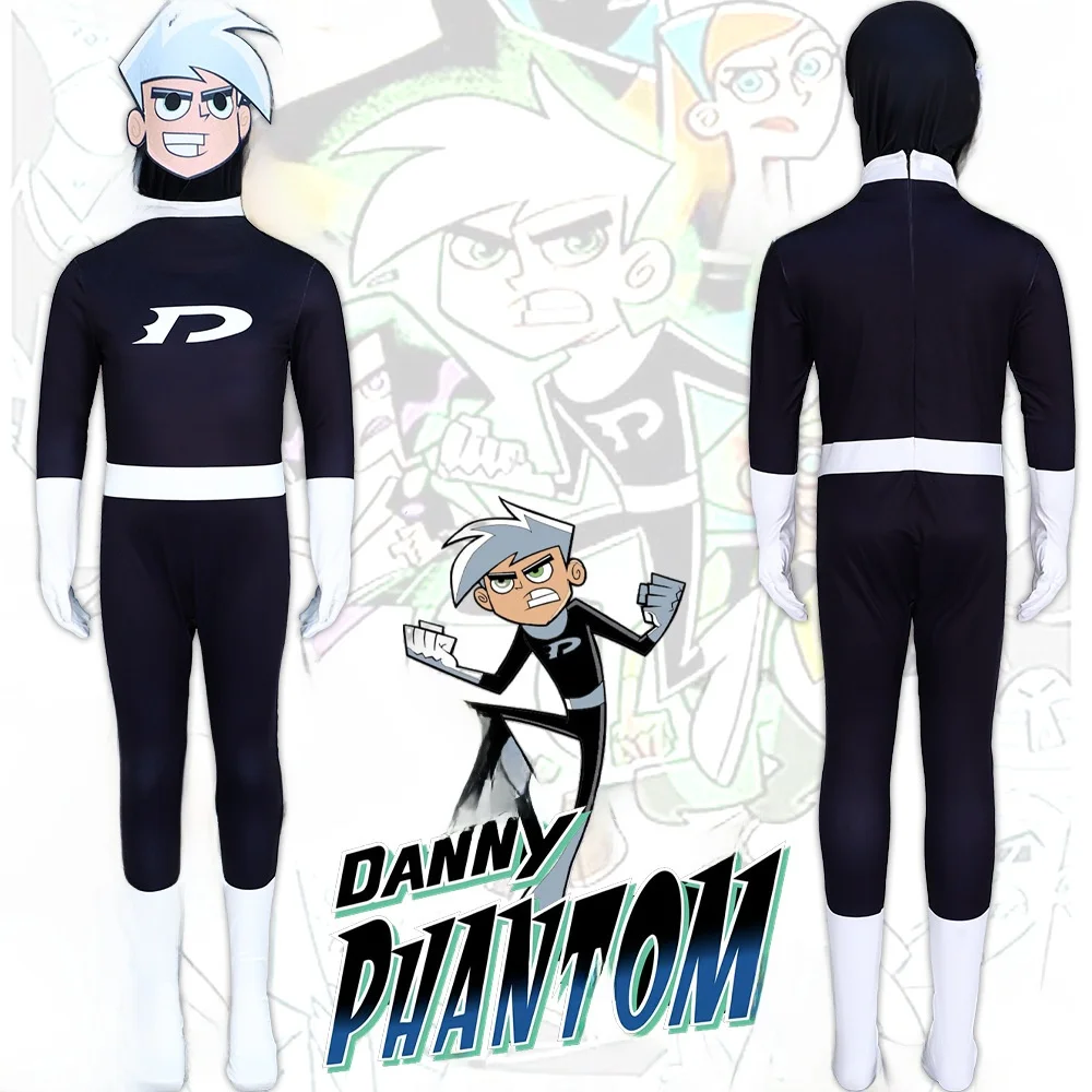 

Phan Danny Cosplay Costume Children's Animated Danny Phan loween Role-plang Clothes Polyester Fiber 00% Stage Costume