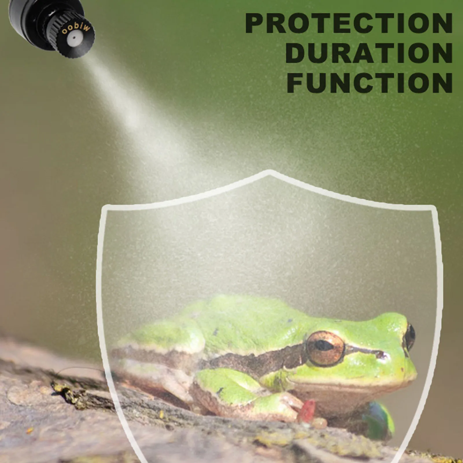 Rainforest Tank Timer Misting System Automatic Reptile Mister 360° Adjustable Nozzles Smart Timing Function Touch Controls