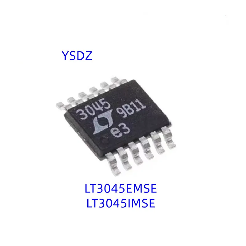 

LT3045EMSE LT3045IMSE Шелковая ширма LT3045 Чип-пакет MSOP-12 ИС регулятора дифференциального напряжения низкого напряжения