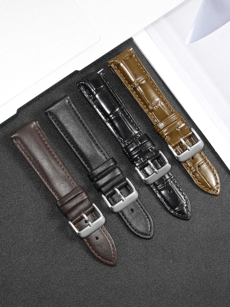

Suitable for Casio Ocean Heart EFB-670 EFV-600 EFS-S510 leather watch strap 22mm
