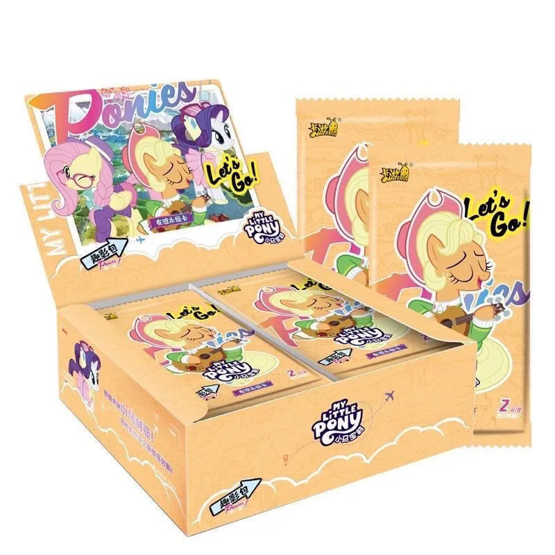 KAYOU My Little Pony Friendship Eternal Card Fun Shadow Pack Vol.1- Vol.9 Collectible Flash Trading Cards Collectible Toy Gift