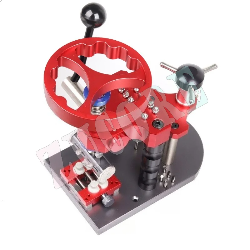 Professional Watch Repair Tools Multi-Function Case Opener Press Machine 2-in-1 for Luxury Watches Jewelry Maintenance