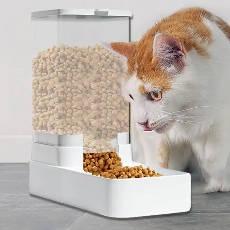 

Automatic Dog Feeder Automatic Dog Cat Feeder 3.8L Pets Feeder For Food And Water Large Capacity For Dogs And Cats