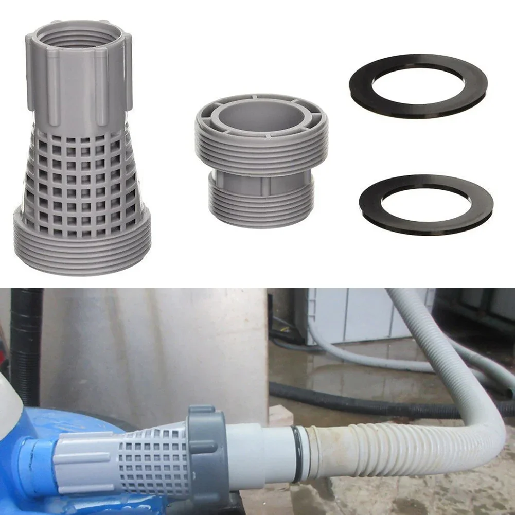Pool versorgung Ersatz effektive tragbare Gewinde Sandfilter Adapter Kit Pool Filter Umbau Stecker mit Dichtung