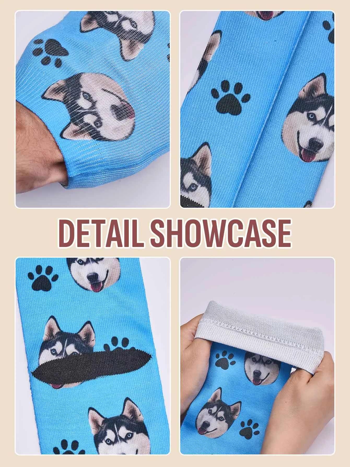 Custom Father Day Socks Custom Photo Sock Custom Printed Socks Custom Picture Socks Father Day Gift Love Gift