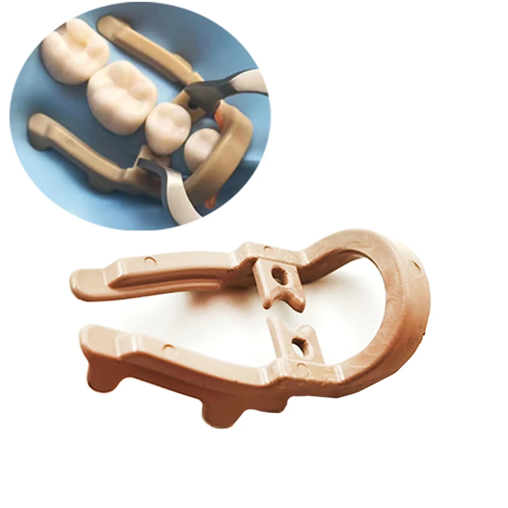 Распределительный передвижной резиновый зажим для стоматологической плотины, резиновый барьерный зажим, смоляный зажим, длинные короткие