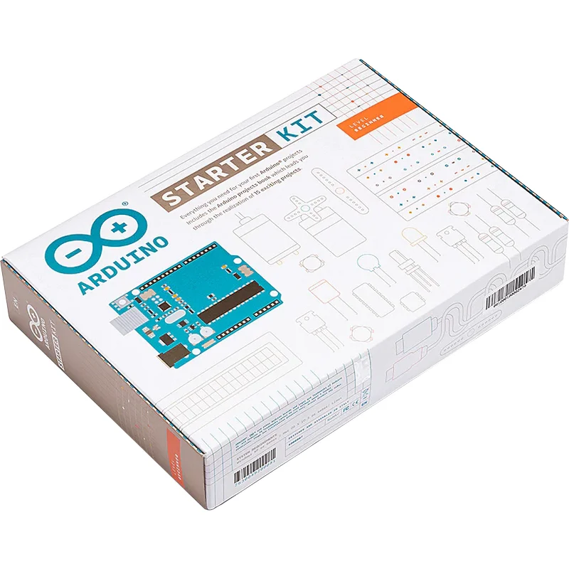 Arduino Starter Kit Multi-language K000007 Version English Italian new original authentic UNO REV3 R3