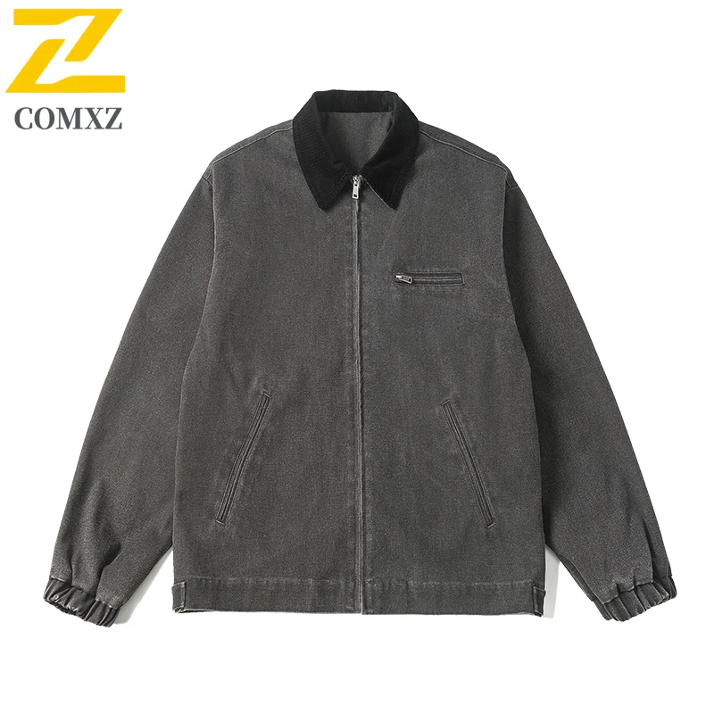 Denim Jacket Male 2025 New Autumn Vintage Casual Adventure Versatile Jackets Fashion Streetwear Wear Resistant Outerwear