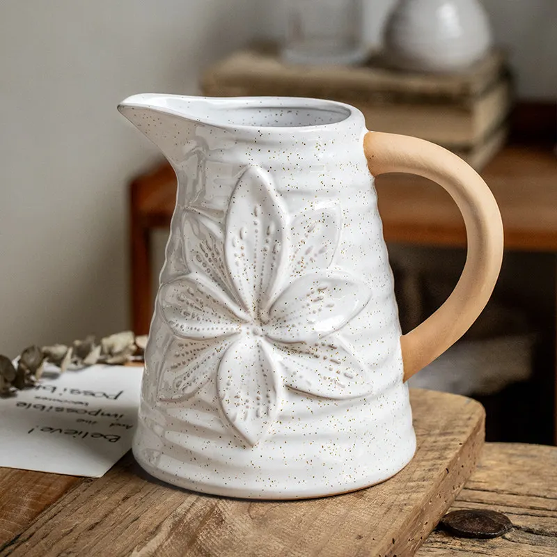 Living Room Table Vases Aesthetic Balcony Homestay Simplicity Ornament Vases Office Ceramic Home Decor Vase MH40HP