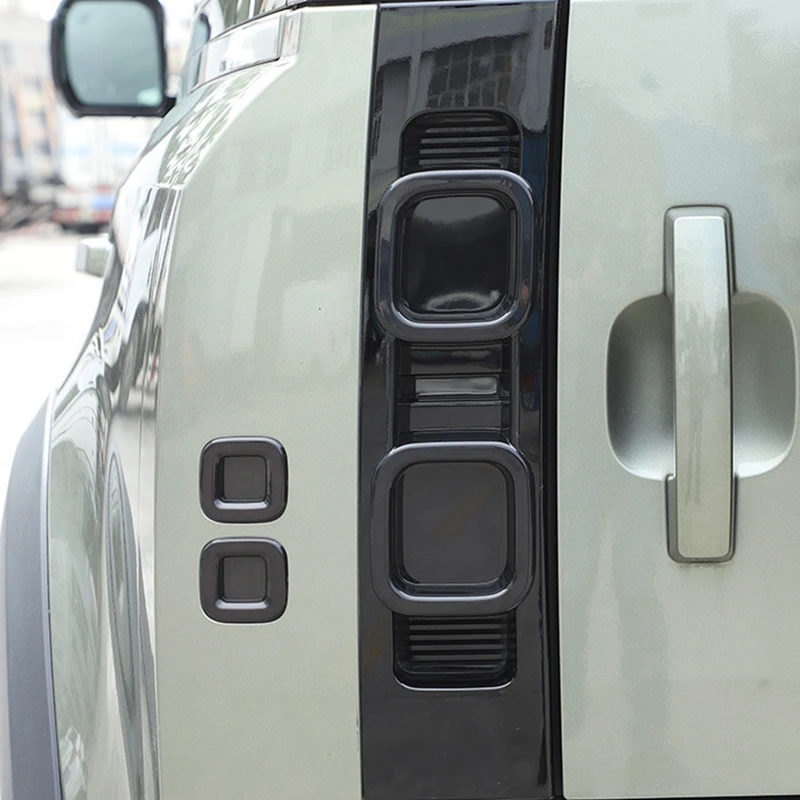 

New Arrival Car Tail Light Cover Brake Light Wide Indicator Cover Rear Lamp Hoods Guards For Land Rover Defender 90 110 2020-202