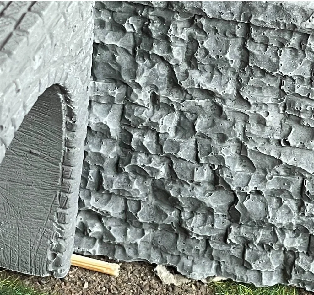 HO Scale Railway Train Slope Protection 1:87 Railroad Model Kit Sand Table Building Scene Layout/Diy Model Making Diorama 1pc