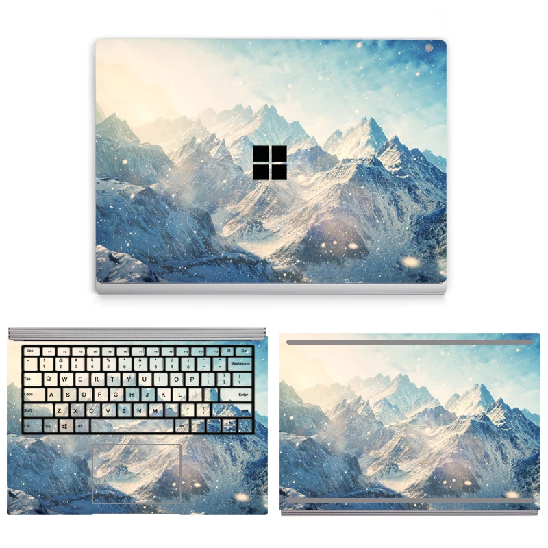 Imagem -05 - Laptop Skins para Microsoft Surface Livro Livro 15 Vinil Pintado Adesivos Decalque Personalizado