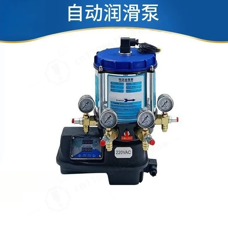 DBS Electric Butter Pump with Level Sensor, Heavy Duty Plunger Lubricator 2L Tank, Auto Grease Injection System for Production