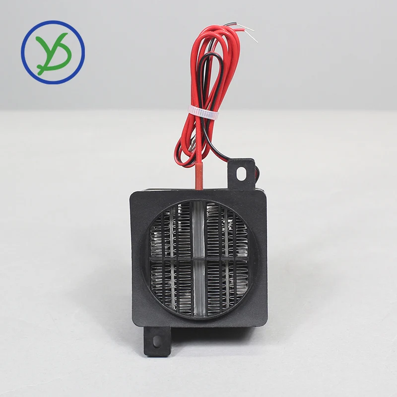 24V 80W Insulation Ceramic Thermistor Fan Heater Thermostat Heater Fan Heat Blower For Incubator Ptc Heating Element