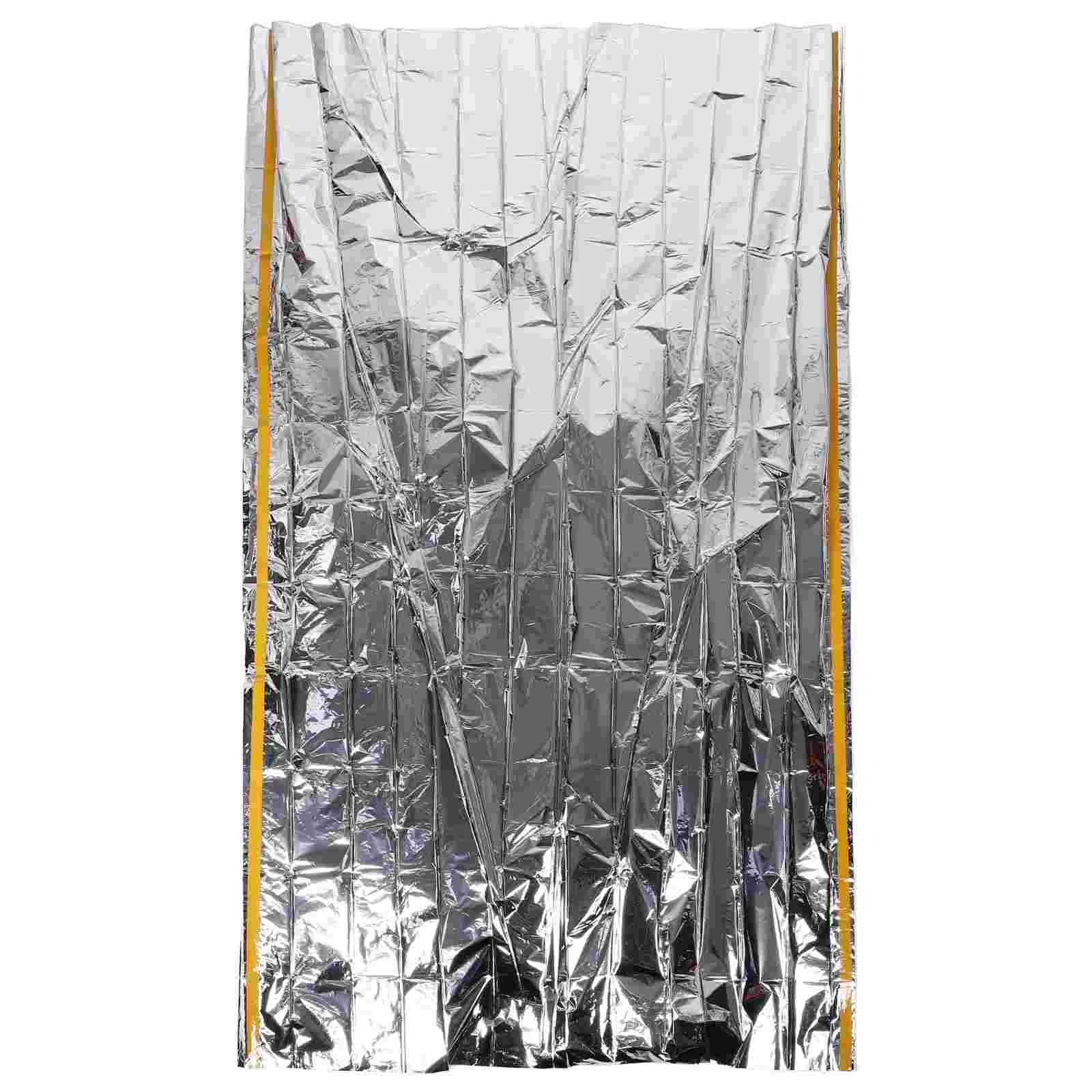 

Emergency Tent Camping Blankets Outdoor Survival Shelter Windproof Thermal Insulation Cold Weather Foldable