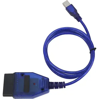 Diagnostický kabel pro více značek, skupina VAG COM OBD2 USB, diagnostický kabel do auta, profesionální software pro skenování 12 nejlepší prodej šestihranná nádobka VAG COM 12.12 - №6