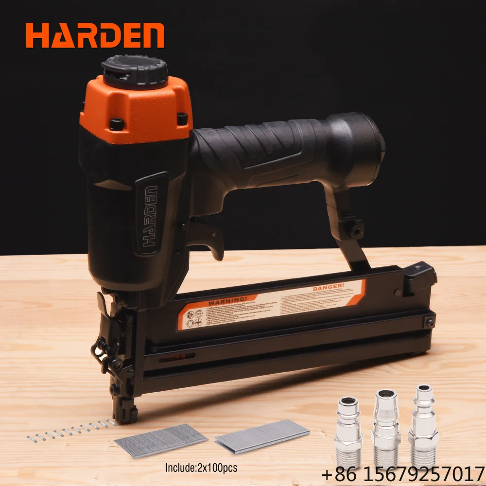 HARDEN Air Stapler & Pneumatic Staple Gun 2 in 1 Air Brad Nailer & Stapler