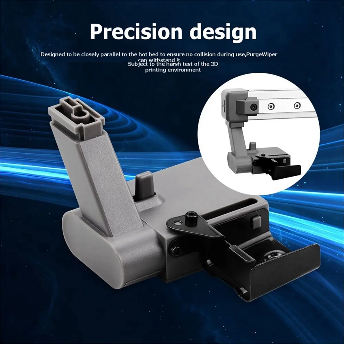 For A1 Purge Wiper Nozzle Cleaning Brush 3D Printer Replacement Parts Nozzle Cleaning Tool Kit