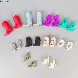 Colorful 1:6 Fashion Shoes for Monster Demon Doll High Boots Heel Shoes 1/6 Dolls Accessories Booties For Demon Monster Dolls
