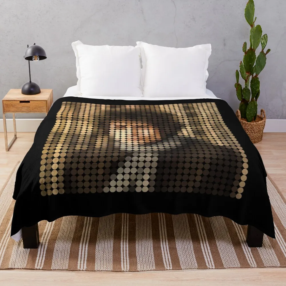 Blonde on Blonde Throw Blanket Retros Fashion Sofas Blankets