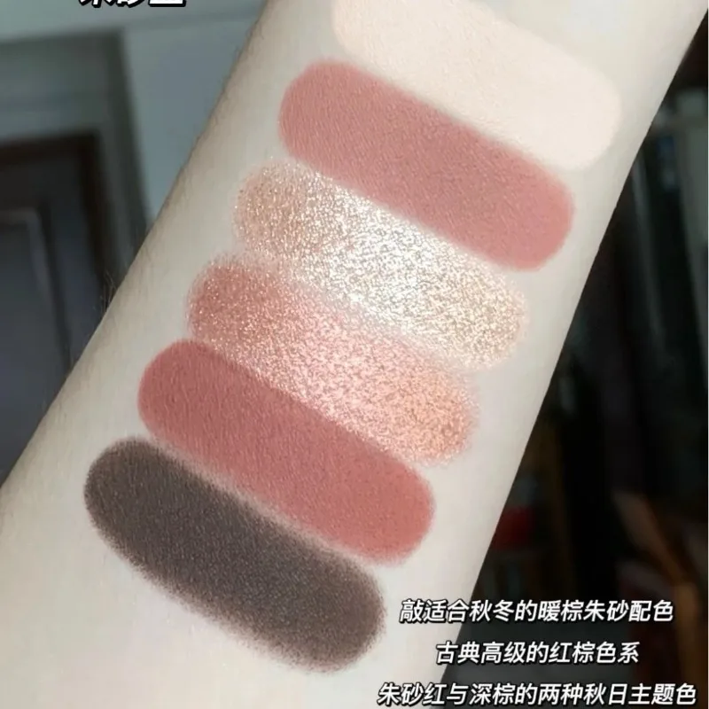 フラワーノウズリトルエンジェル 6 色アイシャドウマットシマーパールグリッター防水高着色ロングラスティングメイクアップ