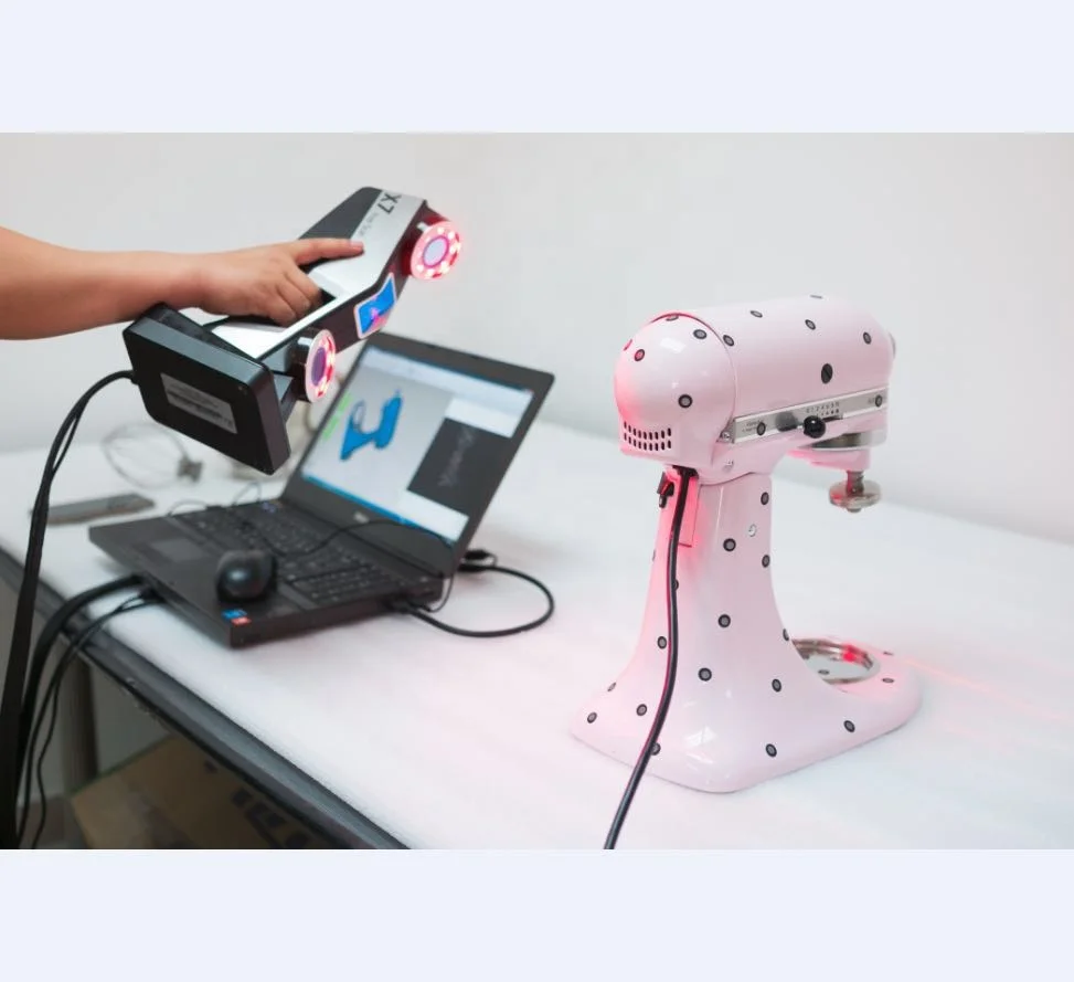 الماسح الضوئي ثلاثي الأبعاد الهندسي العكسي Mit Roboter Scanform Einstar Handhold المسح الضوئي ثلاثي الأبعاد للنمذجة