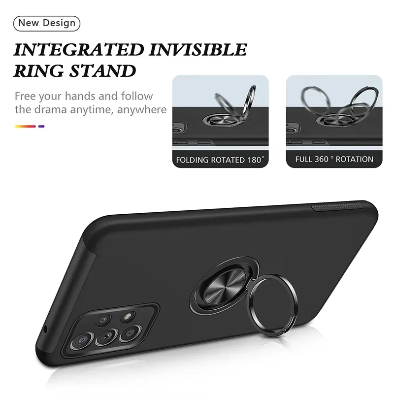 ShockProof Case For Samsung Galaxy A57 A56 A55 A54 A53 A52 A37 A36 A35 A34 A33 A73 A23 A17 A16 A15 A25 A26 A27 Armor Case Cover