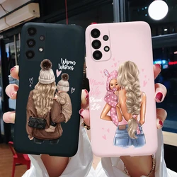 For Cover Samsung Galaxy A13 A33 A53 A73 5G Beautiful Girl Soft Silicone Case For Samsung A13 4G A 13 A135F GalaxyA13 Funda Case