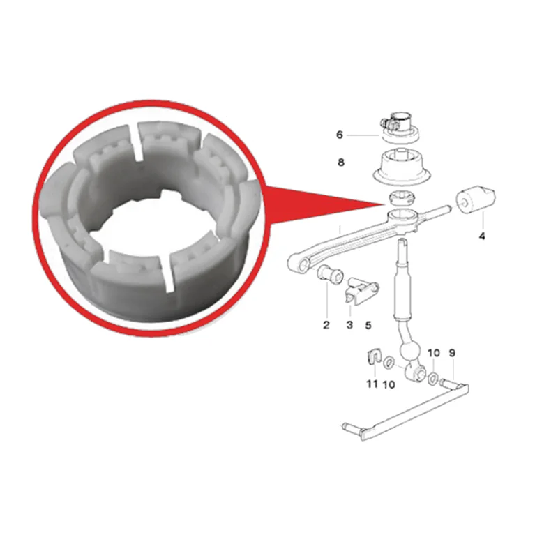 Для рычага переключения передач, башенная Поворотная втулка для E36 E30 E34 Z3 E24 25111469397