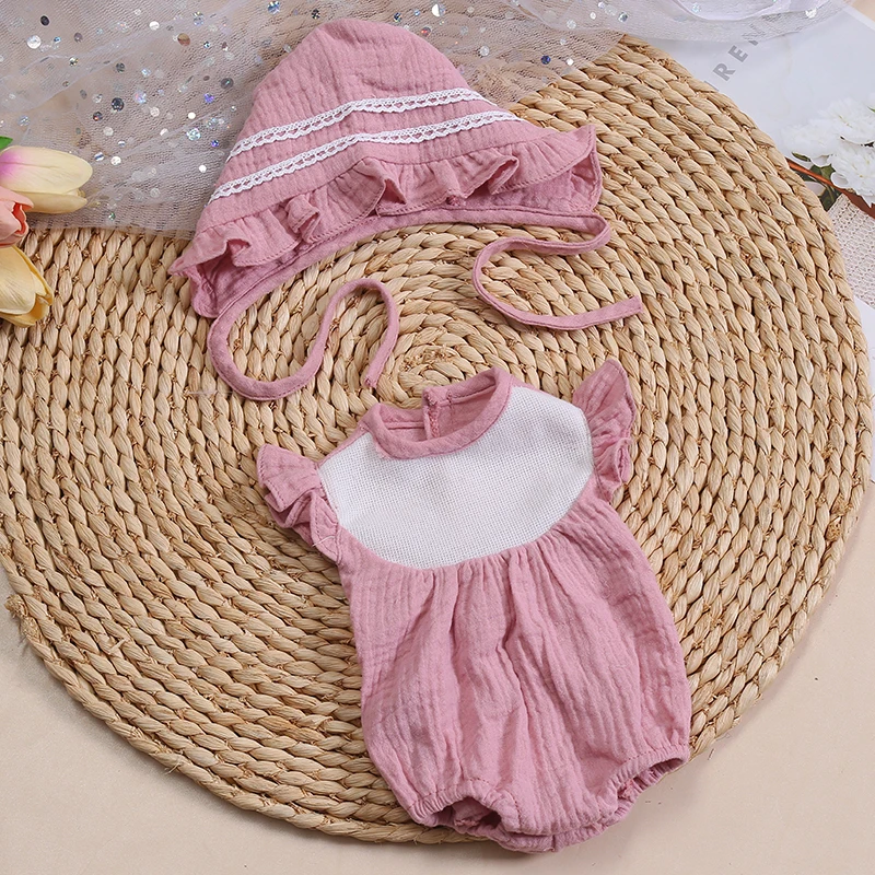 New 15inch Reborn Baby Clothes for 40cm Baby Doll Cute Children Toys Doll Clothes Accessories Kid Miniature Items Outfit Toy
