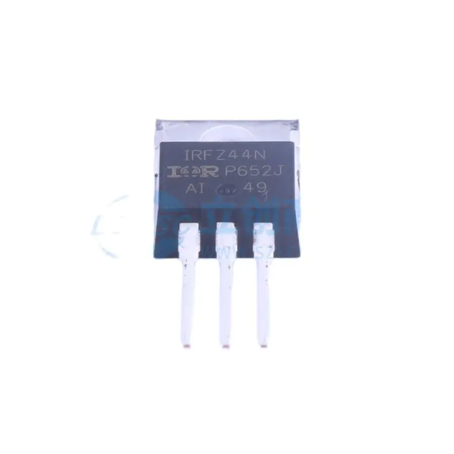 10Pcs/Lot Original IRFZ44N Transistor N-Channel 55V 49A 94W Through Hole TO-220AB Fast Switching IRFZ44NPBF Field Effect MOS