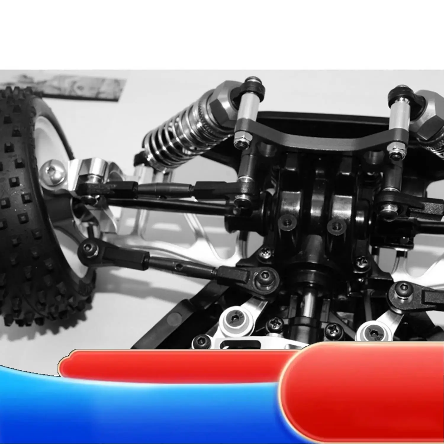 

7Pcs Steel Steering Link Rod Linkage Servo Rod Set For Tamiya TT-02B TT02B 1/10 RC Car Upgrade Parts Accessories-X65A