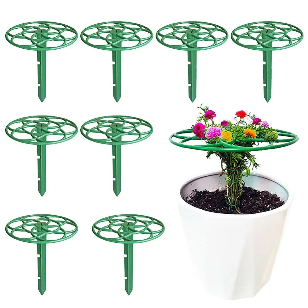 S/M/L Bonsai Climbing Frame Plastic Multi-layer Plant Cage Support Stand Stackable Sunflower Shaped Bracket Gardening Supplies