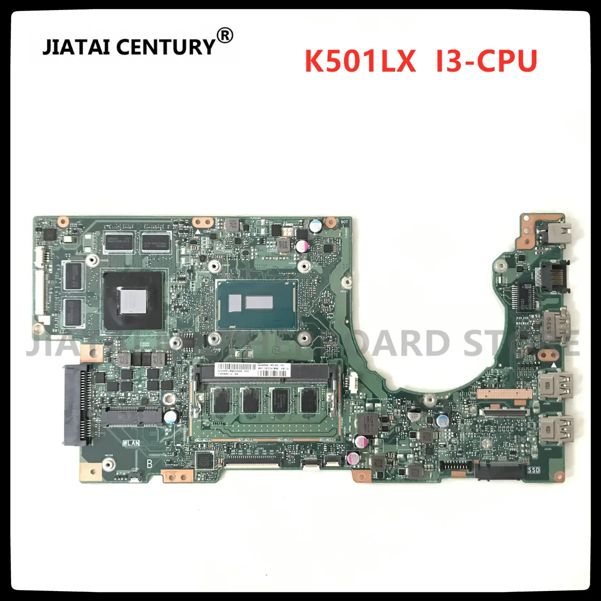 For Asus K501L K501LB K501LN A501 laptop Motherboard K501LX Motherboard i3 CPU 4GB  K501LX Mainboard K501LX Motherboard test ok