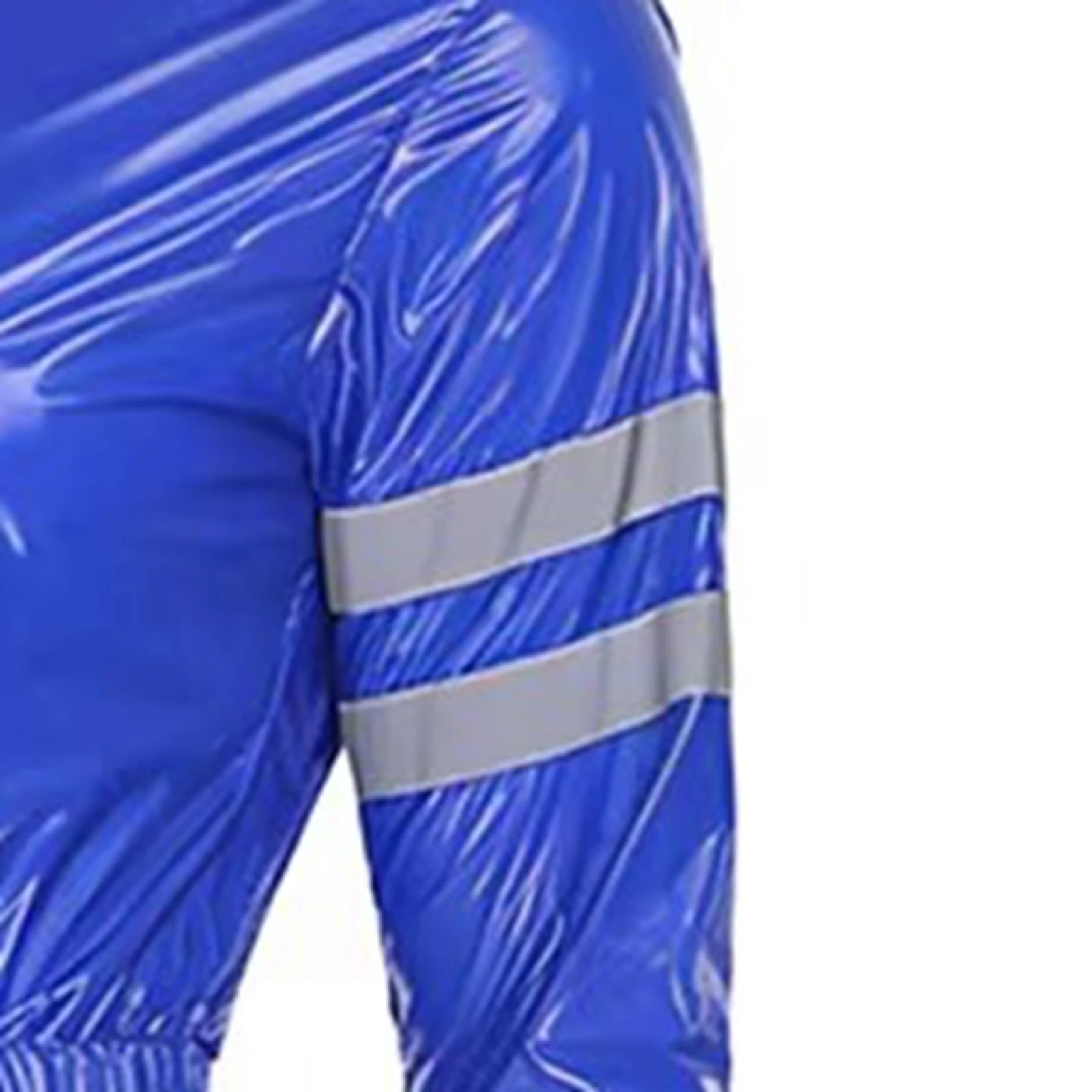 Womens Water Resistant Hooded Coveralls High Visibility Reflective Strips Long Sleeve Front Zipper Work Overalls for Workshop