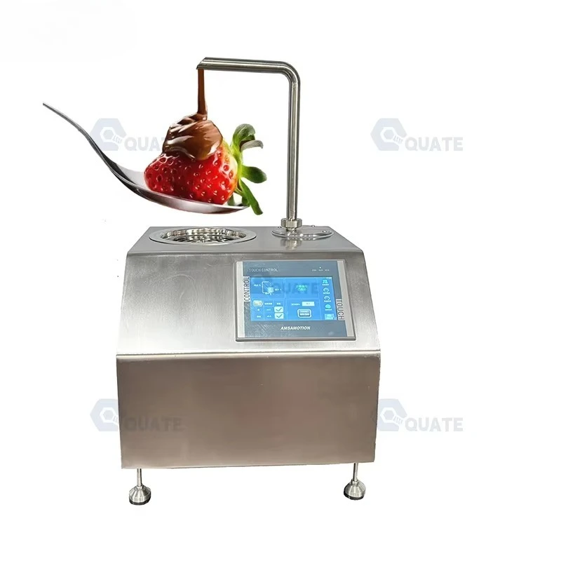 New Model Small Chocolate Making Machine Cocoa Bean Chocolate Tempering Melting Machine Tempering Machine Chocolate
